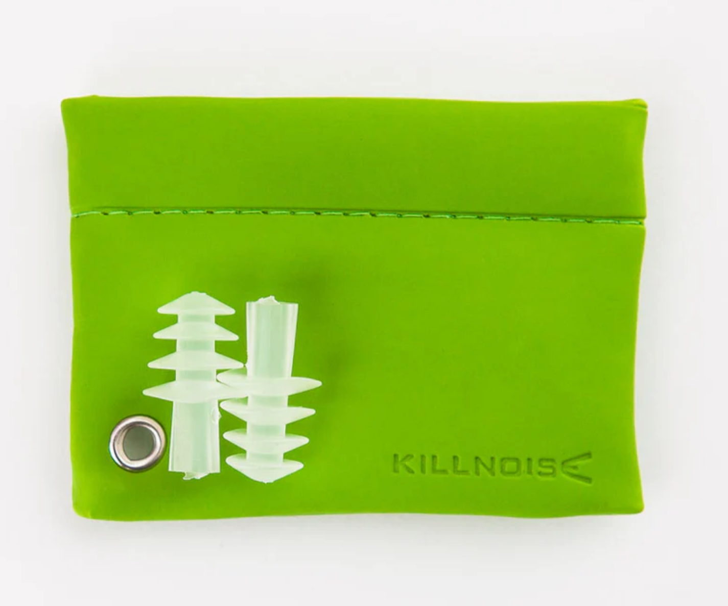 Killnoise-vert-lime-protection-auditive-bouchons-oreilles-silence-club Killnoise, bouchons d’oreilles réutilisables protection auditive silicone concert et moto